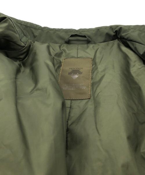 DESCENTE PAUSE（デサントポーズ）DESCENTE PAUSE (デサントポーズ) OVER CHESTER DOWN COAT カーキ サイズ:Lの古着・服飾アイテム