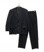 COMME des GARCONSコムデギャルソン）の古着「ウールセットアップ」｜ネイビー