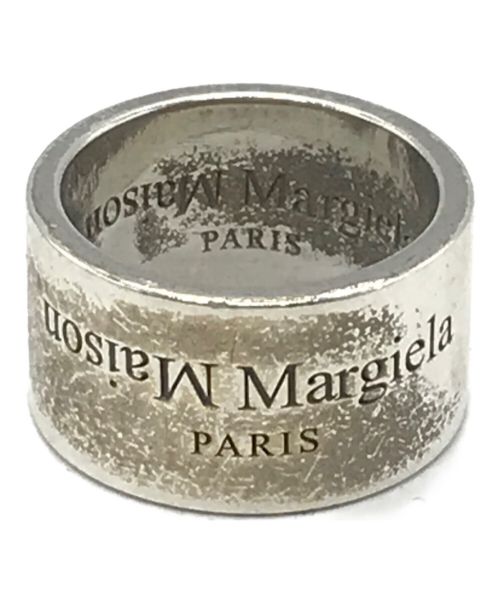 Maison Margiela（メゾンマルジェラ）Maison Margiela (メゾンマルジェラ) リバースロゴリング シルバー サイズ:下記参照の古着・服飾アイテム