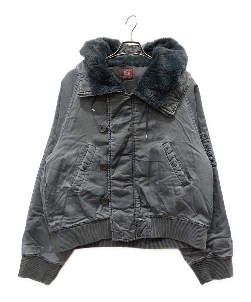 Sourcream（サワークリーム）Sourcream (サワークリーム) ジャケット グレー サイズ:Fの古着・服飾アイテム