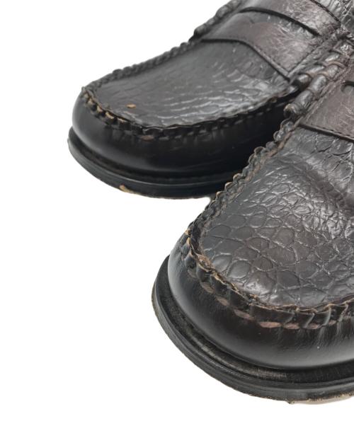 G.H.BASS（ジーエイチバス）G.H.BASS (ジーエイチバス) BEAMS (ビームス) 別注 LARSONローファー ブラウン サイズ:7 1/2の古着・服飾アイテム