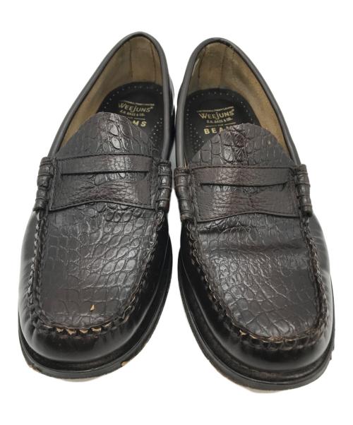 G.H.BASS（ジーエイチバス）G.H.BASS (ジーエイチバス) BEAMS (ビームス) 別注 LARSONローファー ブラウン サイズ:7 1/2の古着・服飾アイテム