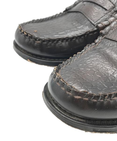 G.H.BASS（ジーエイチバス）G.H.BASS (ジーエイチバス) BEAMS (ビームス) 別注 LARSONローファー ブラウン サイズ:7 1/2の古着・服飾アイテム