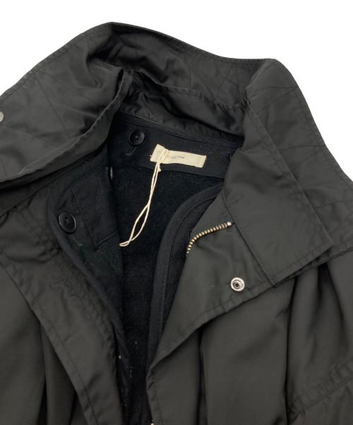 ATON（エイトン）ATON (エイトン) DOPE DYE NYLON | SHORT MODS COAT ブラック サイズ:04の古着・服飾アイテム