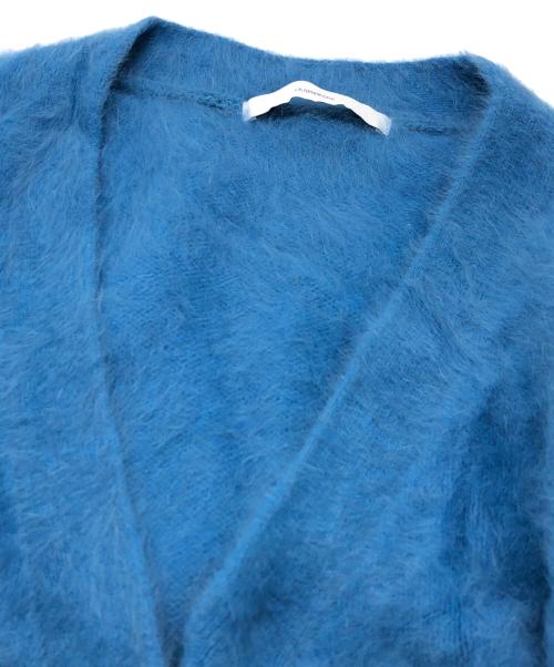 FRAMeWORK（フレームワーク）FRAMeWORK (フレームワーク) FOX MIX長袖カーディガン ブルー サイズ:下記参照の古着・服飾アイテム