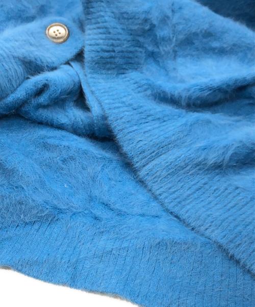 FRAMeWORK（フレームワーク）FRAMeWORK (フレームワーク) FOX MIX長袖カーディガン ブルー サイズ:下記参照の古着・服飾アイテム