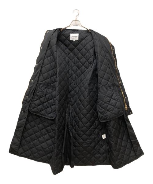 Barbour（バブアー）Barbour (バブアー) NEW BURGHLEY QUILTキルティングコート ブラック サイズ:38の古着・服飾アイテム