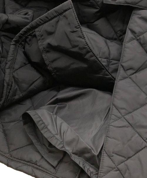 Barbour（バブアー）Barbour (バブアー) NEW BURGHLEY QUILTキルティングコート ブラック サイズ:38の古着・服飾アイテム