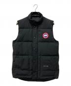 CANADA GOOSEカナダグース）の古着「フリースタイルダウンベスト」｜ブラック