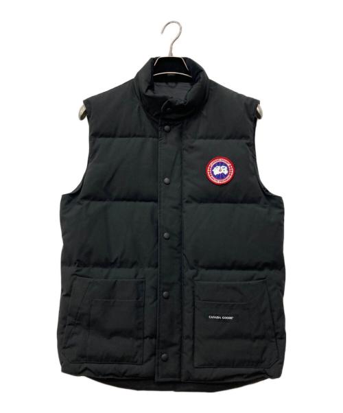 CANADA GOOSE（カナダグース）CANADA GOOSE (カナダグース) フリースタイルダウンベスト ブラック サイズ:Sの古着・服飾アイテム