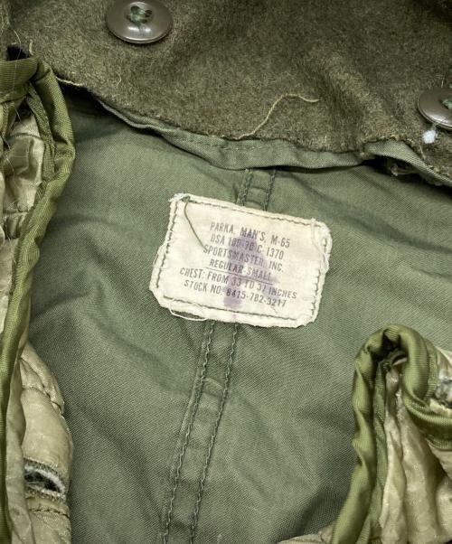 US ARMY（ユーエスアーミー）US ARMY (ユーエスアーミー) M-65フィッシュテールパーカー カーキ サイズ:Sの古着・服飾アイテム