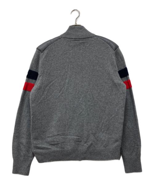 MONCLER（モンクレール）MONCLER (モンクレール) CARDIGAN TRICOT グレー サイズ:XLの古着・服飾アイテム