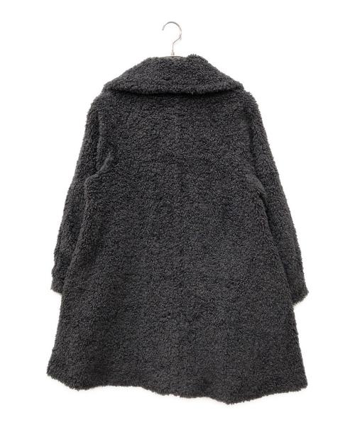 EMMEL REFINES（エメル リファインズ）EMMEL REFINES (エメル リファインズ) EM ダブルボタン ボアコート グレー サイズ:Sの古着・服飾アイテム
