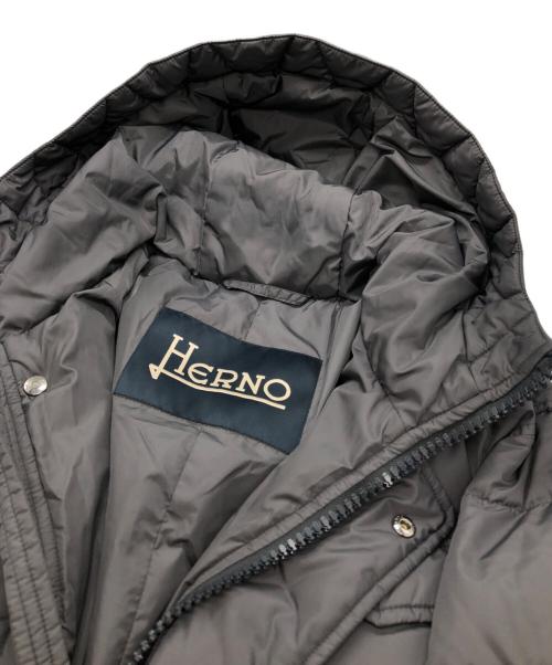 HERNO（ヘルノ）HERNO (ヘルノ) PARKA IN NYLONA CHAMONIX グレー サイズ:46の古着・服飾アイテム
