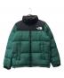 THE NORTH FACE（ザ ノース フェイス）の古着「ヌプシダウンジャケット」｜グリーン