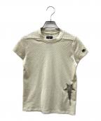 RICK OWENS×Championリックオウエンス×チャンピオン）の古着「メッシュTシャツ」｜ベージュ
