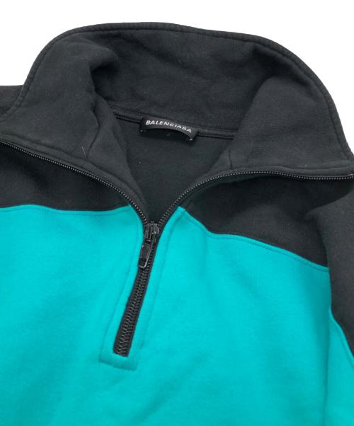 BALENCIAGA（バレンシアガ）BALENCIAGA (バレンシアガ) パターン切替フリースブルゾン マルチカラー サイズ:XSの古着・服飾アイテム