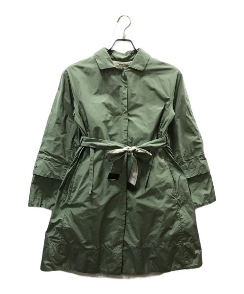 'S Max Mara（エスマックスマーラ）'S Max Mara (エスマックスマーラ) リバーシブルステンカラーコート カーキ サイズ:Lの古着・服飾アイテム