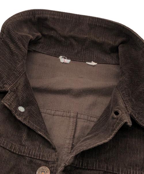 LEVI'S（リーバイス）LEVI'S (リーバイス) コーデュロイカバーオール ブラウン サイズ:下記参照の古着・服飾アイテム