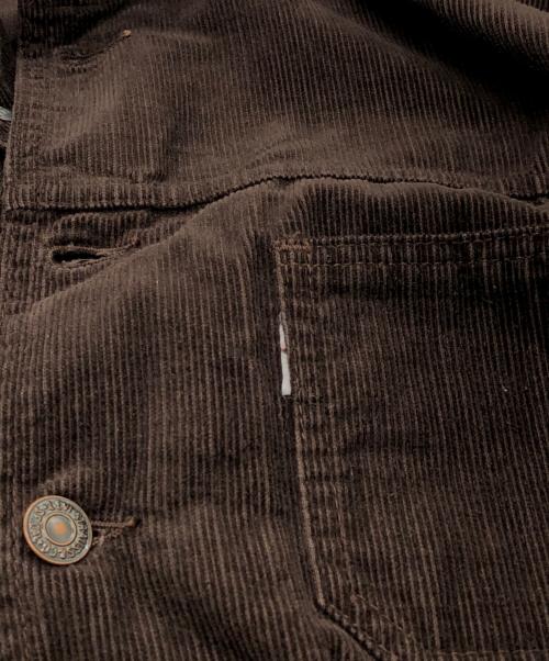LEVI'S（リーバイス）LEVI'S (リーバイス) コーデュロイカバーオール ブラウン サイズ:下記参照の古着・服飾アイテム