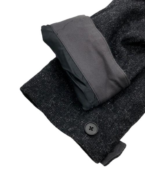 cornier（コルニエ）cornier (コルニエ) kemp wool silk tweed blouson グレー サイズ:Mの古着・服飾アイテム