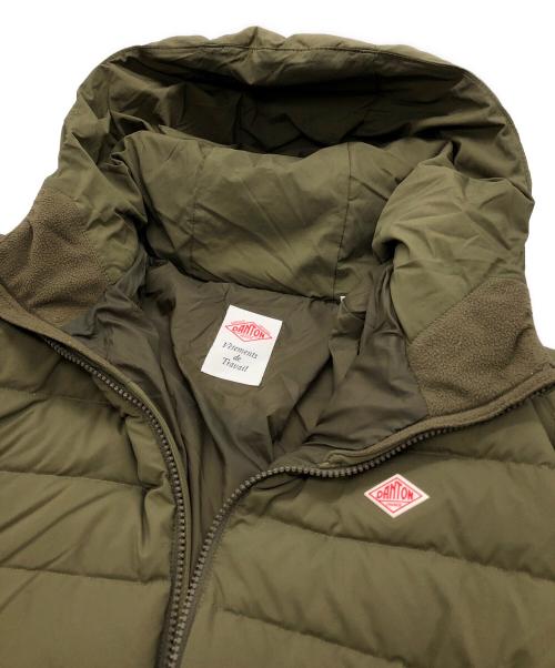 DANTON（ダントン）DANTON (ダントン) MIDDLE DOWN HOODED JACKET オリーブ サイズ:Mの古着・服飾アイテム