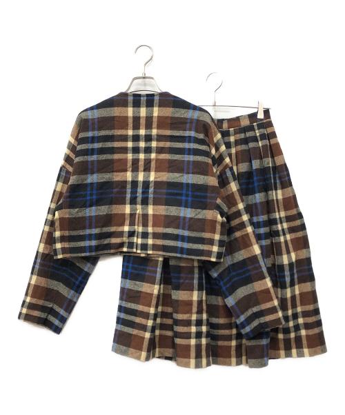 I.S.（アイエス）I.S. (アイエス) セットアップ ブラウン サイズ:9の古着・服飾アイテム