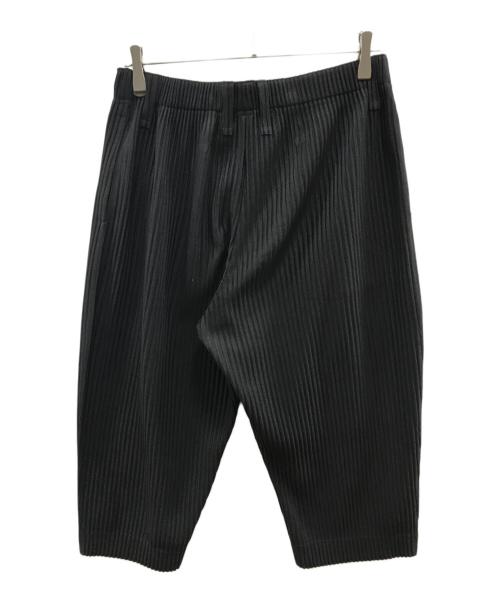 HOMME PLISSE ISSEY MIYAKE（オム プリッセ イッセイ ミヤケ）HOMME PLISSE ISSEY MIYAKE (オムプリッセ イッセイ ミヤケ) プリーツパンツ ブラック サイズ:2の古着・服飾アイテム