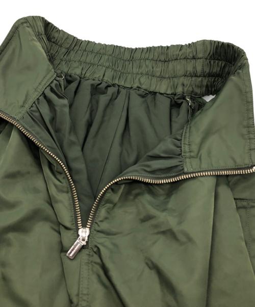 MAISON SPECIAL（メゾンスペシャル）MAISON SPECIAL (メゾンスペシャル) 2way Puffer Flare Skirt オリーブ サイズ:Fの古着・服飾アイテム