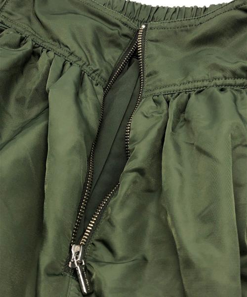 MAISON SPECIAL（メゾンスペシャル）MAISON SPECIAL (メゾンスペシャル) 2way Puffer Flare Skirt オリーブ サイズ:Fの古着・服飾アイテム