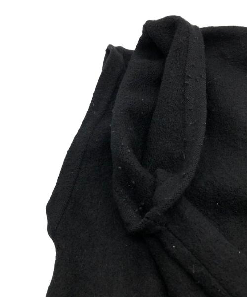 CristaSeya（クリスタセヤ）Cristaseya (クリスタセヤ) JOURNAL STANDARD LUXE (ジャーナルスタンダード ラックス) 別注FELTED WOOL CAFTAN DRESS ブラック サイズ:下記参照の古着・服飾アイテム