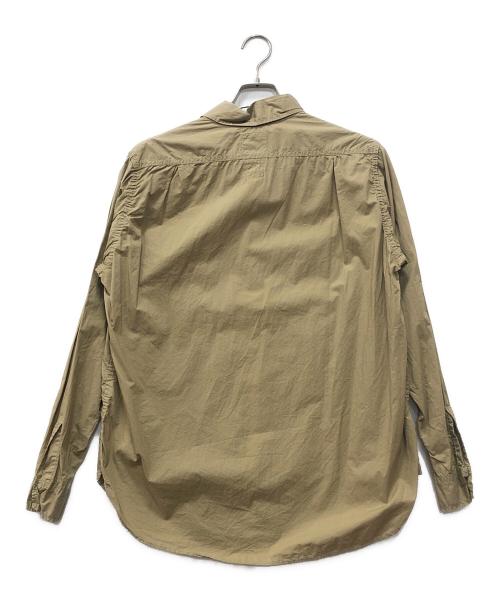 POST O'ALLS（ポストオーバーオールズ）POST O'ALLS (ポストオーバーオールズ) TENBOX (テンボックス) TRAVELER SHIRT ベージュ サイズ:Lの古着・服飾アイテム