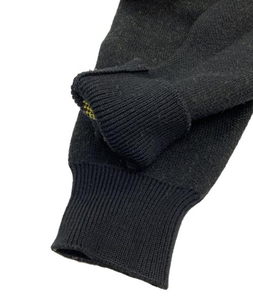 Gosha Rubchinskiy（ゴーシャラブチンスキー）Gosha Rubchinskiy (ゴーシャラブチンスキー) ロゴタートルネックニット ブラック サイズ:Mの古着・服飾アイテム