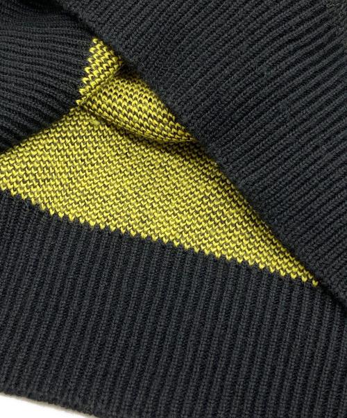 Gosha Rubchinskiy（ゴーシャラブチンスキー）Gosha Rubchinskiy (ゴーシャラブチンスキー) ロゴタートルネックニット ブラック サイズ:Mの古着・服飾アイテム