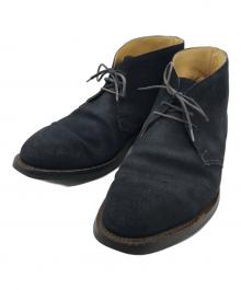 Crockett & Jones×SHIPS（クロケット＆ジョーンズ×シップス）の古着「チャッカブーツ」｜ネイビー