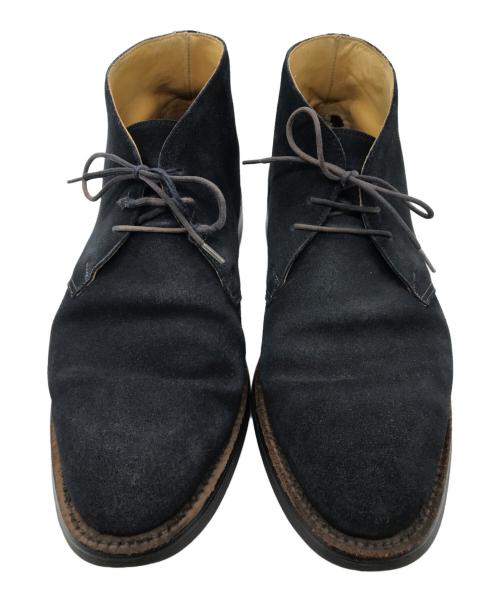 Crockett & Jones（クロケット＆ジョーンズ）Crockett & Jones (クロケット＆ジョーンズ) SHIPS (シップス) チャッカブーツ ネイビー サイズ:7/Eの古着・服飾アイテム