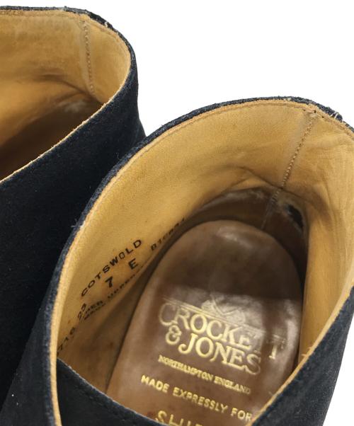 Crockett & Jones（クロケット＆ジョーンズ）Crockett & Jones (クロケット＆ジョーンズ) SHIPS (シップス) チャッカブーツ ネイビー サイズ:7/Eの古着・服飾アイテム
