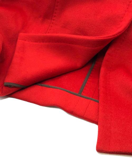 mikako nakamura（ミカコ ナカムラ）mikako nakamura (ミカコ ナカムラ) カシミヤコート レッド サイズ:38の古着・服飾アイテム