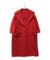 mikako nakamura（ミカコ ナカムラ）の古着「カシミヤコート」｜レッド