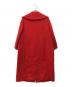mikako nakamura (ミカコ ナカムラ) カシミヤコート レッド サイズ:38：40000円