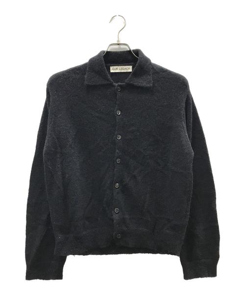 OUR LEGACY（アワーレガシー）OUR LEGACY (アワーレガシー) EVENING POLO ブラック サイズ:44の古着・服飾アイテム