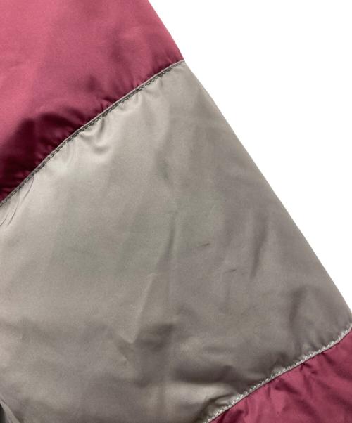 SUPREME（シュプリーム）Supreme (シュプリーム) reversible striped down jacket パープル サイズ:Sの古着・服飾アイテム