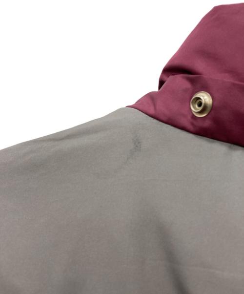 SUPREME（シュプリーム）Supreme (シュプリーム) reversible striped down jacket パープル サイズ:Sの古着・服飾アイテム