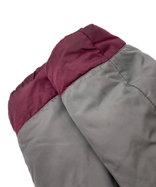 SUPREME（シュプリーム）Supreme (シュプリーム) reversible striped down jacket パープル サイズ:Sの古着・服飾アイテム