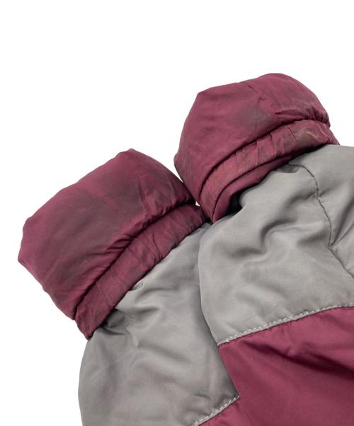 SUPREME（シュプリーム）Supreme (シュプリーム) reversible striped down jacket パープル サイズ:Sの古着・服飾アイテム