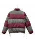 Supreme (シュプリーム) reversible striped down jacket パープル サイズ:S：14000円