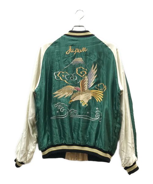 東洋エンタープライズ（トウヨウエンタープライズ）東洋エンタープライズ (トウヨウエンタープライズ) Mid 1950s Style Acetate Souvenir Jacket ベージュ サイズ:XXLの古着・服飾アイテム