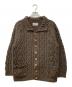 INVERALLAN（インバーアラン）の古着「襟付カウチンニットカーディガン」｜ブラウン