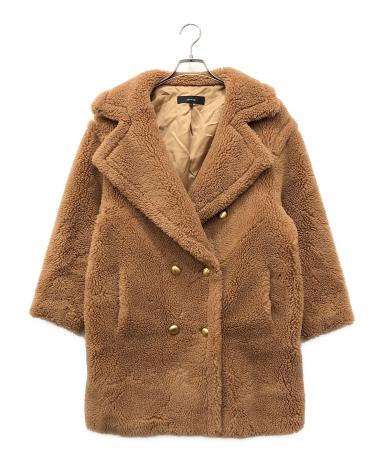 中古・古着通販】allureville (アルアバイル) ウールMIXボアピーコート