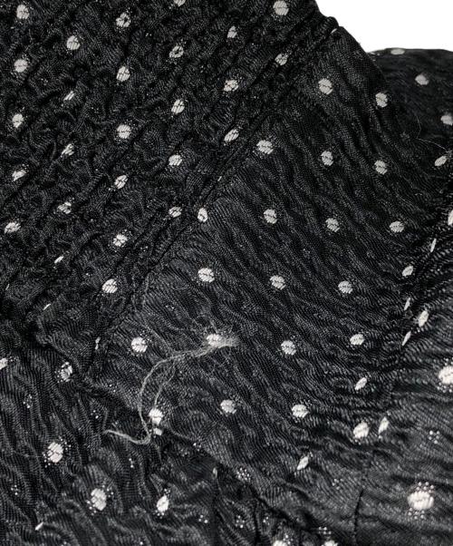 Bluelea（ブルレア）BLUELEA (ブルレア) Jacquard suspenders skirt ブラック サイズ:34の古着・服飾アイテム